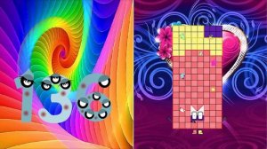 Uncanny Endless Numbers Band (101-150) VS Uncannyblocks Band Ultra Tera Different (The End!)