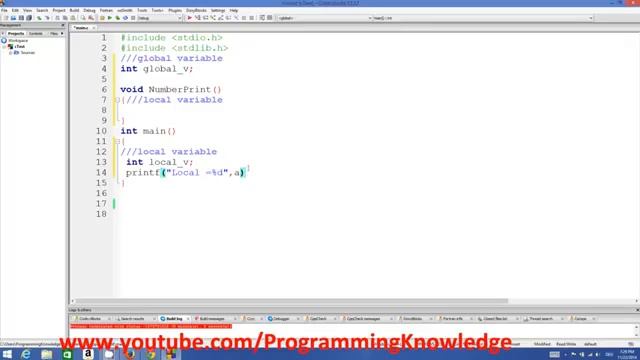 C Programming for Beginners 17 Scope rules in C смотреть онлайн