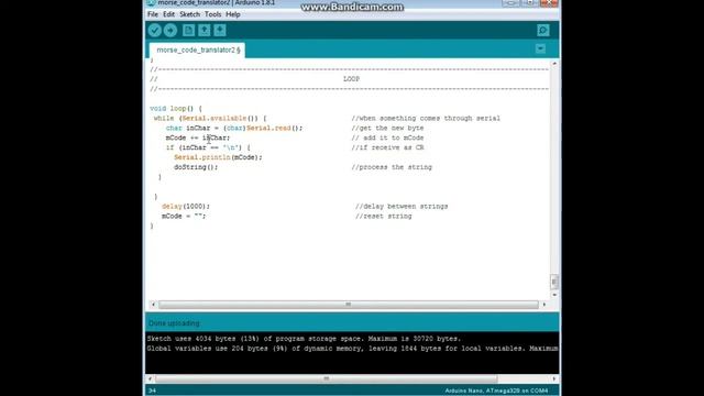 Arduino Morse Code Translator смотреть онлайн