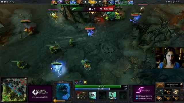 [mM] DOTA 2 Amateur Tournament KK Krushers vs vVv Game 2 смотреть онлайн