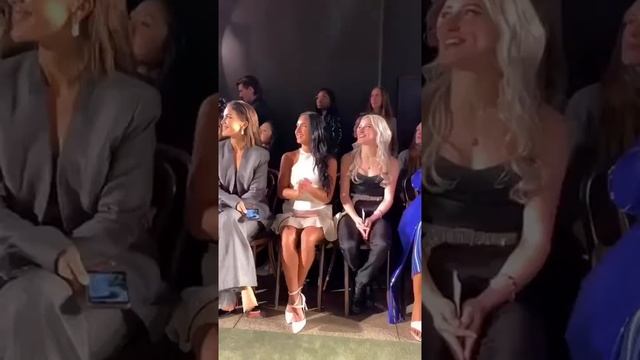 Bella Hadid walking for Brandon Maxwell смотреть онлайн