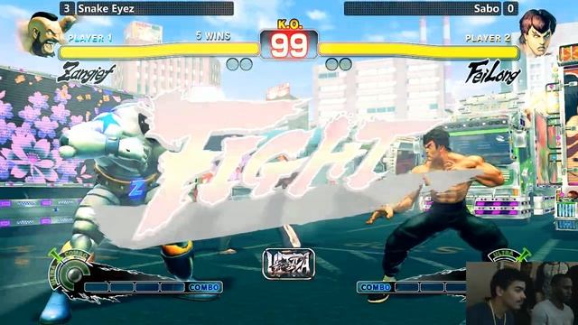 USF4 @ NEC15 Salty Suite - Snake Eyez (Zangief) vs Sabo/PAG DragonGod [720p/60fps] смотреть онлайн