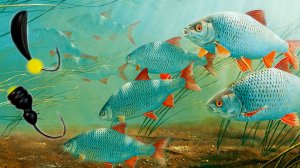 Уловистость этих БЕЗМОТЫЛОК просто поражает ! "ТЕРМИТ" и "ПИЯВКА КЛЕПСИНА" - то, что нужно рыбе !!!