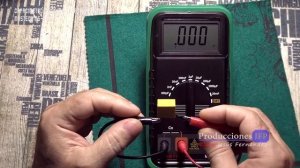 Capacimetro, manejo y características - Mastech Ms-6013