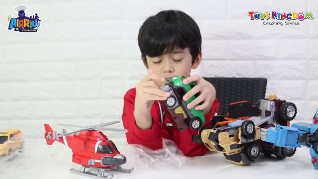 Tobot Giga 7 Seven Young toys || Tujuh Tobot Jadi Satu смотреть онлайн