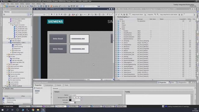 Siemens V90 Servo Drive Homing Using zero mark via PROFIdrive telegram. Eng смотреть онлайн