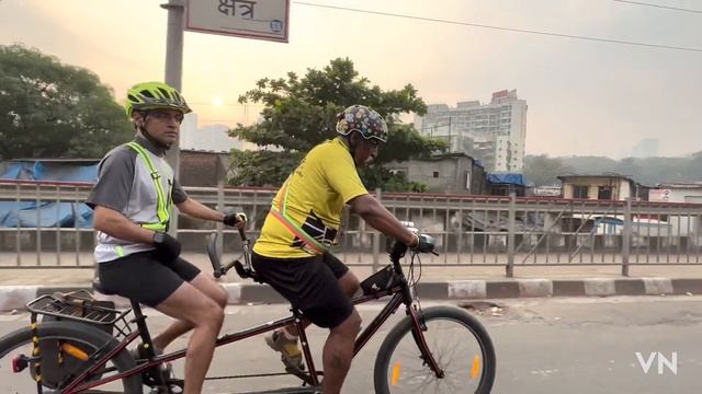 Western Express Highway | Stroke Survivor | Tandem Cycling смотреть онлайн