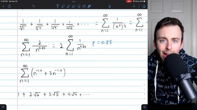 P-series and P-Series Test | Calculus 2 смотреть онлайн