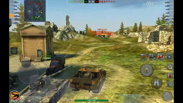 проверяем ночной рандом:) бои на топах/ Wot Blitz смотреть онлайн