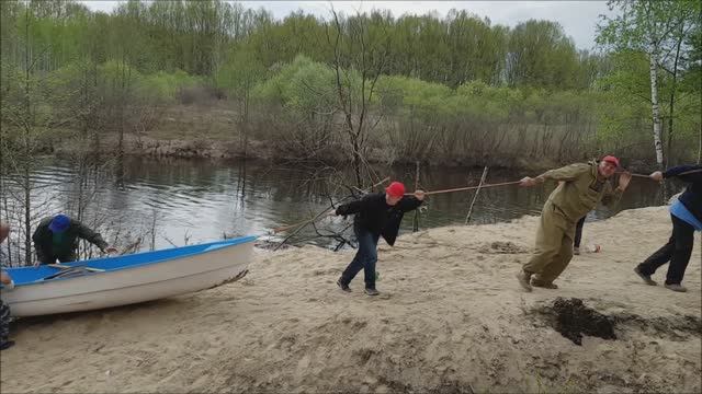 Река Керженец. Воскресный отдых. смотреть онлайн