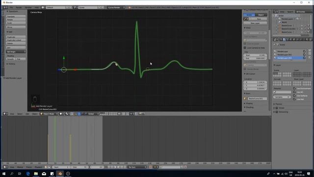 Blender Tutorial: Curve Animation (ECG) смотреть онлайн