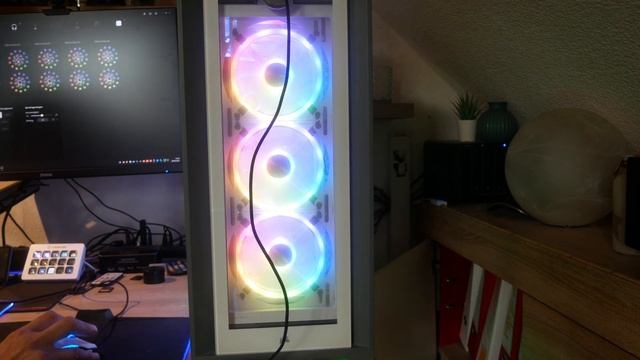 Corsair iCUE QL120 RGB, 120 mm RGB Lüfter-Einbau ins Corsair iCUE 5000X RG -review смотреть онлайн