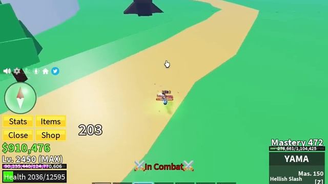 『Best Combo Gravity + Yama + Eletric Claw』 『Blox Fruits』 смотреть онлайн