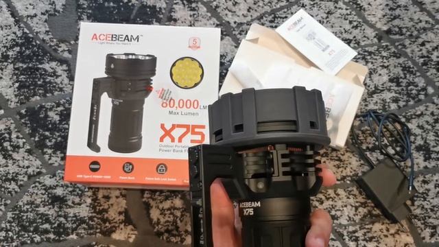 Acebeam X75 XHP70.3 HI 6500k
