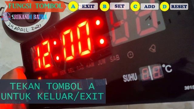 UNBOXING JAM DIGITAL LED 3615 XIANYUN SETTING JAM SETTING ALARM FORMAT 24 JAM LED DIGITAL CLOCK 361 смотреть онлайн