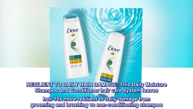 Dove Moisturizing Shampoo for Everyday Hair Care Daily Moisture Formulated with Bio-Nourish Complex смотреть онлайн