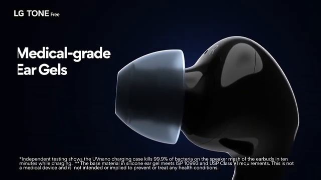 LG TONE Free – HBS FN6 Earbuds with UVnano Charging Case and Meridian смотреть онлайн
