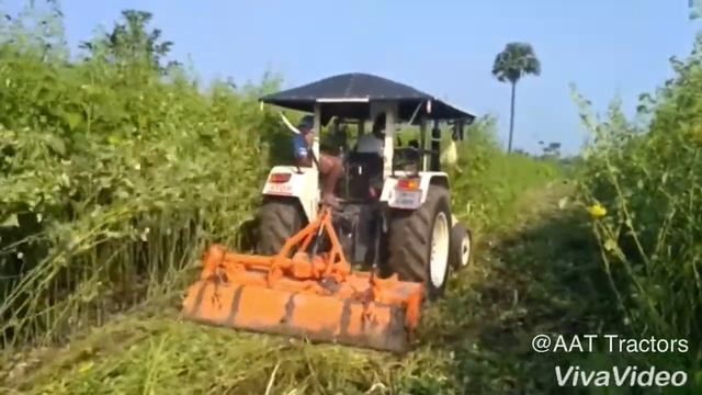 Swaraj 744 XM Tractor With Rotator On 10 Feet Plant Field | Swaraj Tractors King Of Driver смотреть онлайн