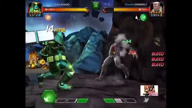 Hulk Immortal Gamma Radiation Marvel Contest Of Champions смотреть онлайн