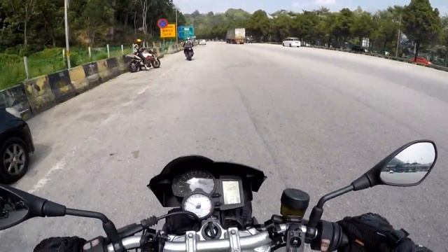 Ride Santai goes wrong BMW F800R S1000R смотреть онлайн