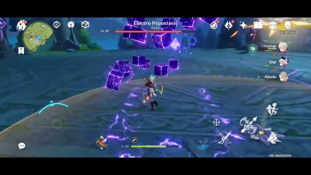 best support di satu party Qiqi and Albedo || Ghensin Impact смотреть онлайн