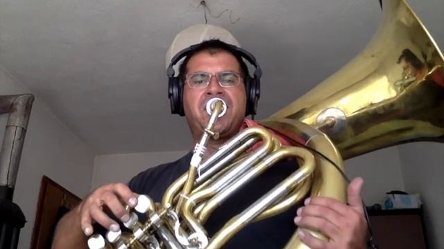Teen Town Cover On A Helicon Tuba