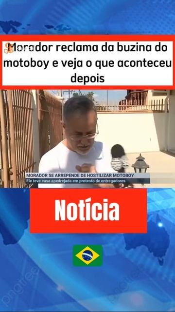 Morador reclama da buzina do motoboy e veja o que aconteceu depois смотреть онлайн