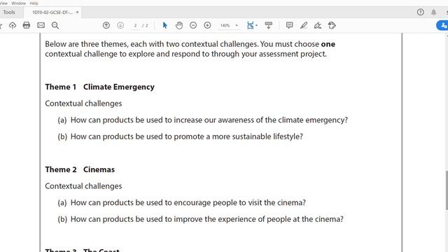 Gcse Dt Contextual Challenge 2020 смотреть онлайн