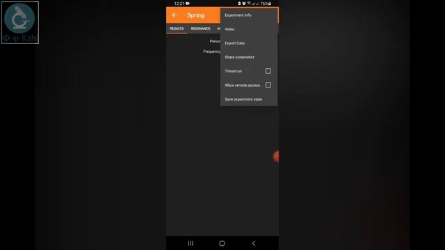 Spring Oscillator Experiment using Phyphox смотреть онлайн