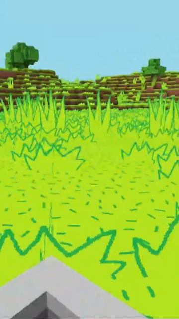 if minecraft graphics were made in MS Paint #Shorts #minecraftshorts #minecraft смотреть онлайн