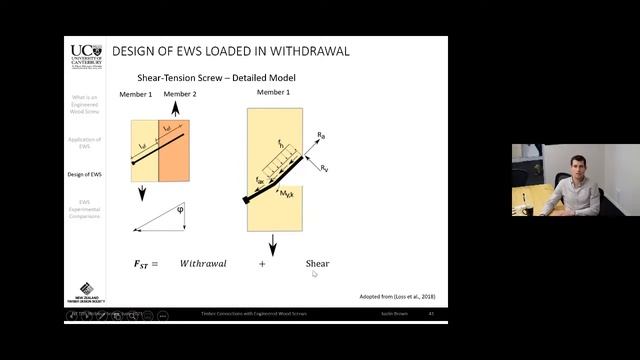 June 2021 – Timber connections with engineered wood screws – Justin Brown смотреть онлайн