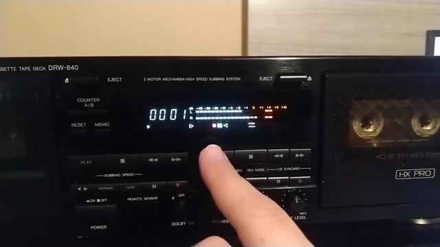 Tape deck Denon DRW-840 смотреть онлайн