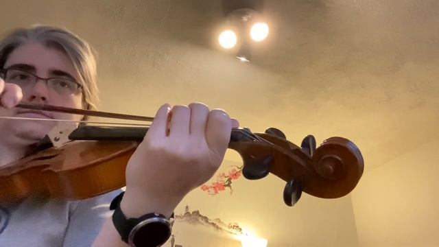 17 A Harmonic Minor Scale and arpeggio, A Year of Folk Tunes for Violin смотреть онлайн