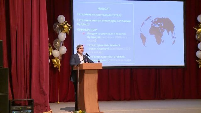 Нурлат районында Татар халкының үсеш стратегиясенә багышланган утырыш смотреть онлайн