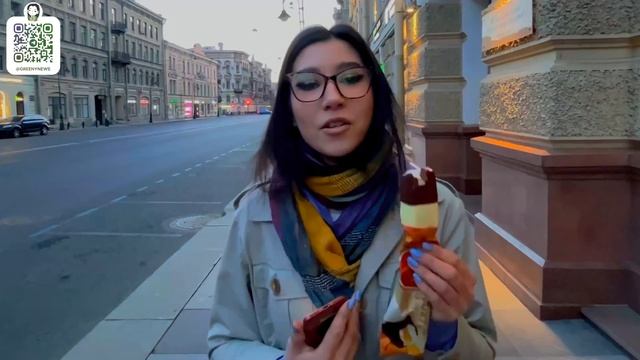 БЕРУ В РОТ НА ЛИТЕЙНОМ. Обзор мороженного смотреть онлайн