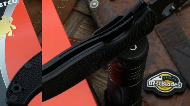 Складной нож Spyderco Tenacious C122PBBK смотреть онлайн