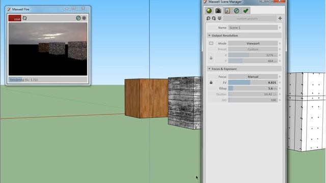 7/8 Maxwell for SketchUp: Environment Sky and HDRI смотреть онлайн
