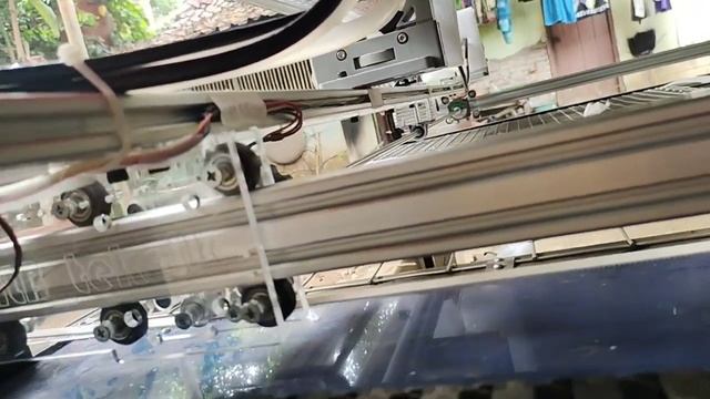 DIY laser cutting co2 100w part2 смотреть онлайн