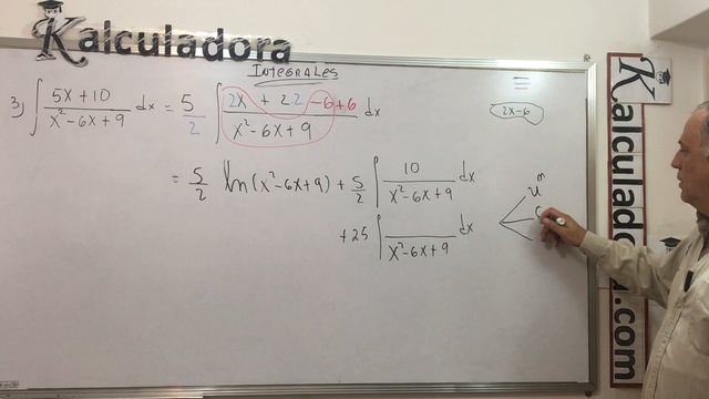 INTEGRAL de la forma ʃ f(x)´ / f(x) dx =Ln(x )+C Video(2) смотреть онлайн