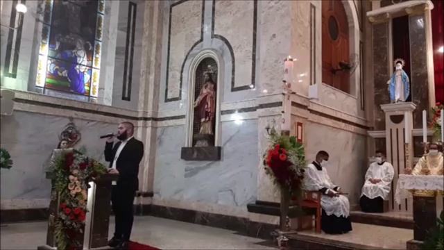 Ex 15 - Cântico de Moisés - VIGÍLIA PASCAL 2021 - Solo: Leandro Silva. смотреть онлайн