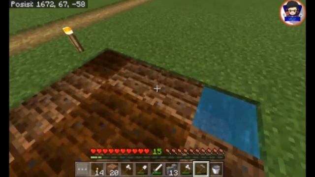 MEMBUAT FARM GANDUM DAN LABU--MINECRAFT SURVIVAL 5# смотреть онлайн