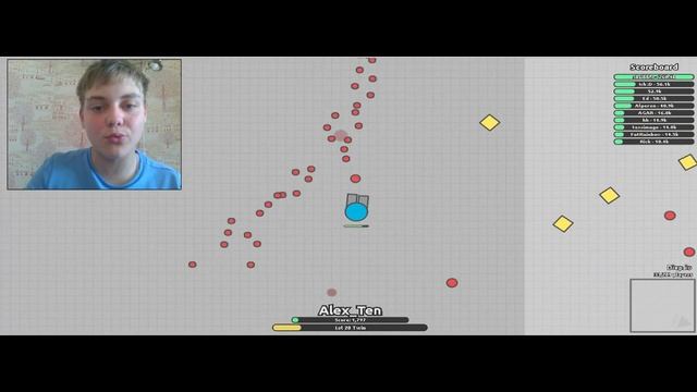 Танки убивают меня. Прохождение Diep.io смотреть онлайн