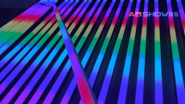 Aoshowled@ Customized 1.5M Length 96Pixels LED Pixel Bar Round Tube ,DC24V WS2812B RGB IP66 смотреть онлайн