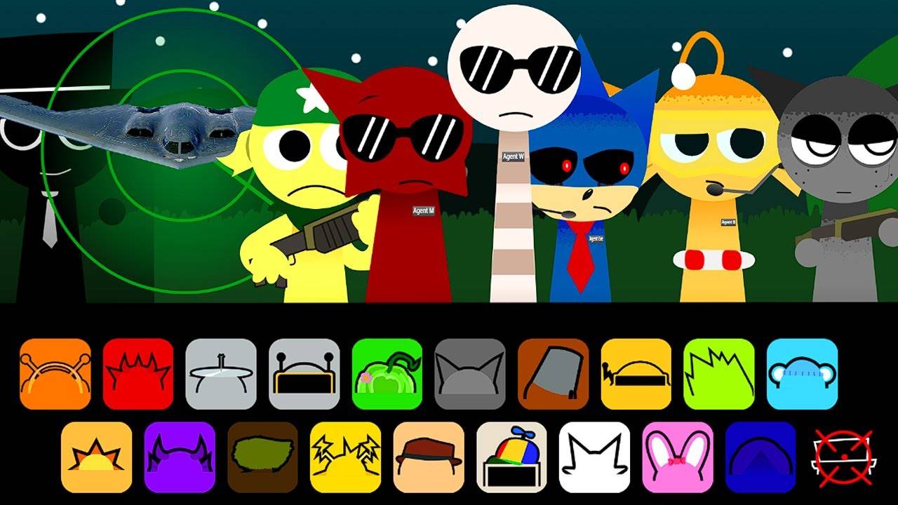 Incredibox - Sprunki Retake Agent Sprunkis Edition! смотреть онлайн