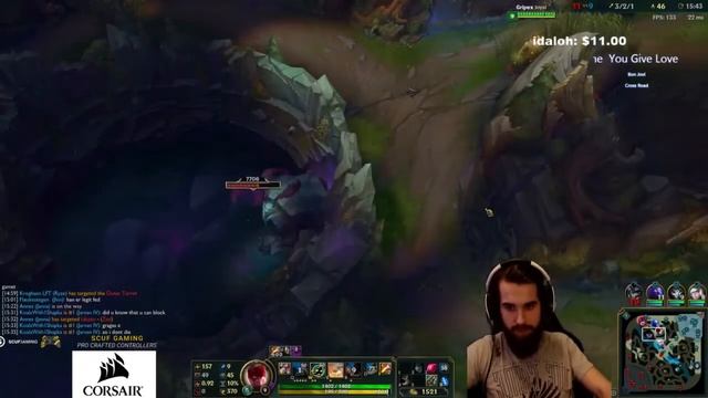 Gripex as Lee Sin Jungle vs Gragas S7 Ranked Gameplay patch 7.19 смотреть онлайн