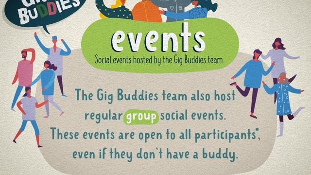 What is Gig Buddies? - Information about the Gig Buddies Project смотреть онлайн