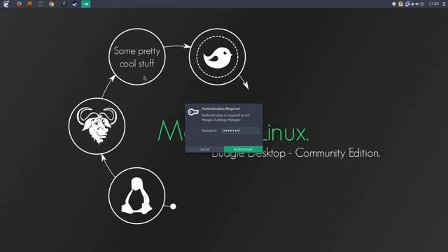 Budgie 10.2.8 on Manjaro Linux смотреть онлайн
