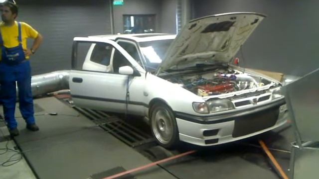 Sunny Gti-r by Gtr racing. 520whp @ 1.3bar!! смотреть онлайн