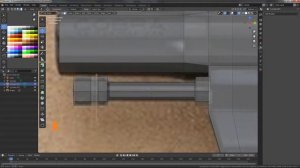 Моделирование револьвера в Блендере. Modeling of a revolver in Blender. Zbrush. Substance Painter.