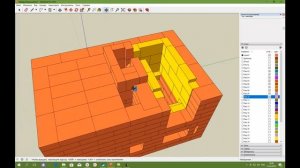 Отопительно варочная печь  с сидением